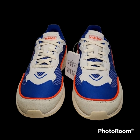 Adidas Mens 20 20 FX Training Shoes Blue White EH0 - Picture 3 of 7